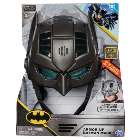 Máscara eletrônica Batman Armor-Up com Luz e Som Sunny 3384