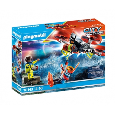 Playmobil Resgate Mergulhador Com Drone - Sunny 2082