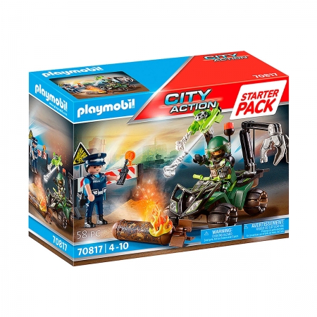 Playmobil Starterpack Treinamento Policial - Sunny 2268