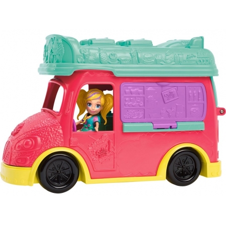 Polly Pocket Food Truck 2 em 1 - Mattel Gdm20