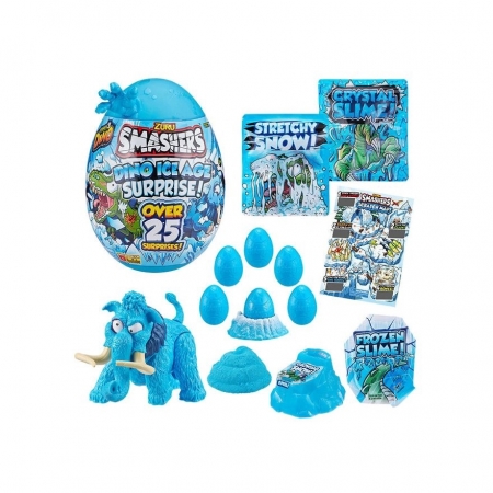 Smashers Ovo Dino Ice Surpresa Grande Azul - Fun F0063-1