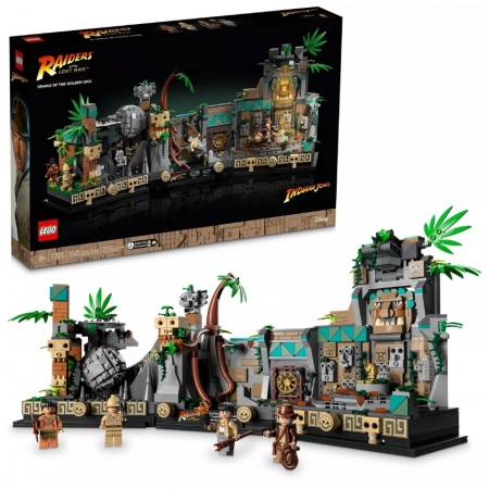 Templo do Idolo Dourado Indiana Jones - Lego 77015