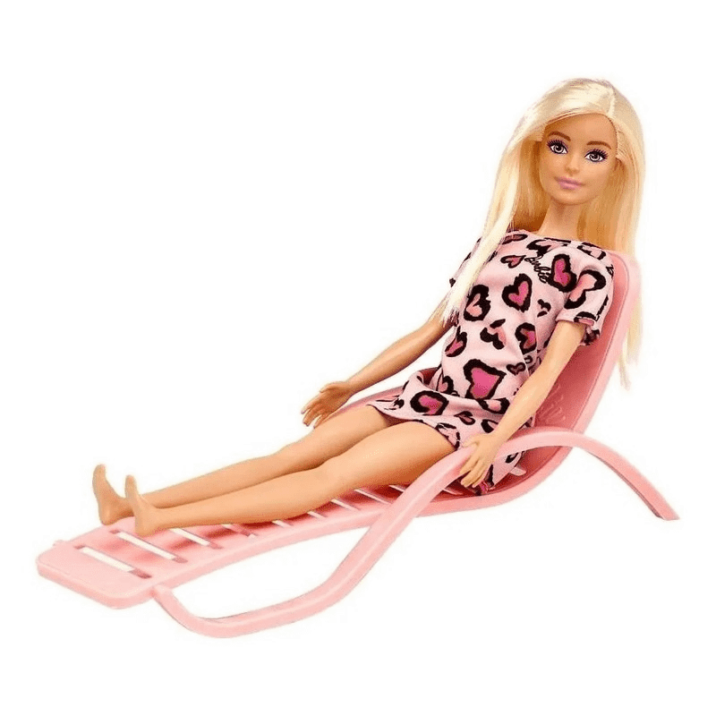 Barbie Studio de Surf Vestido Rosa - Fun 85825