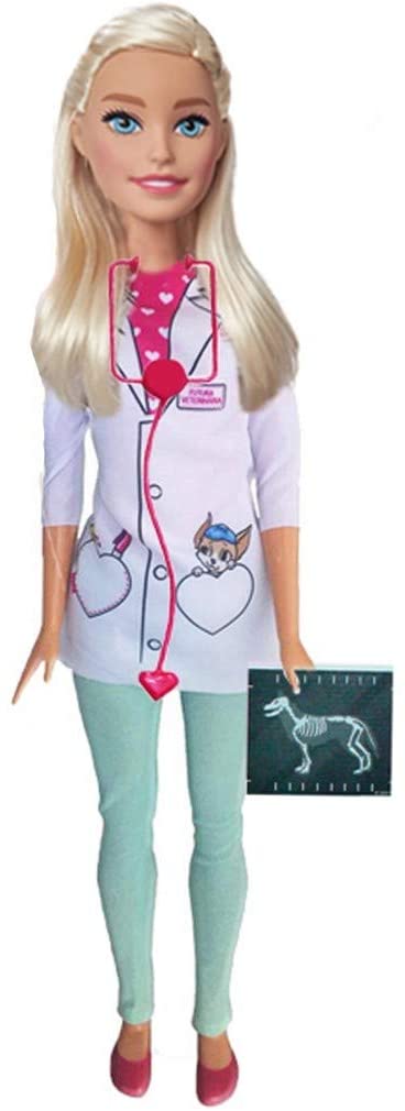 Boneca Barbie Veterinária 66 cm - Puppe 1274