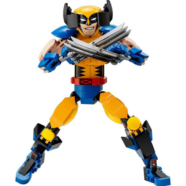 Conjunto bonecos de construção Marvel Wolverine - Lego 76257