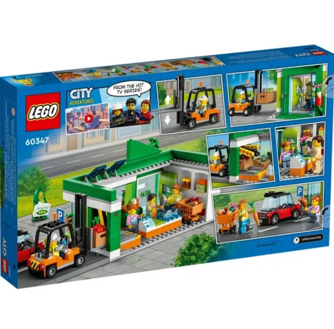Conjunto de construção da mercearia City - Lego 60347