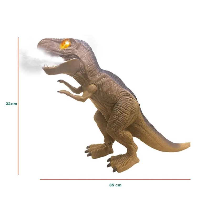 Dinossauro Com Luz Som e Fumaça - Toyng 42492