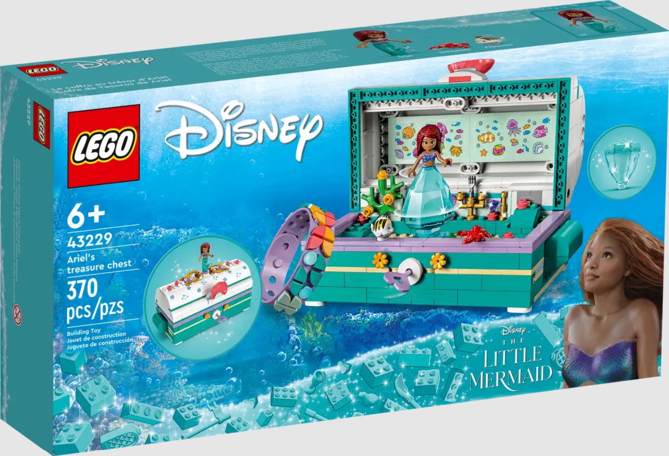 Disney Baú de Tesouro da Ariel - Lego 43229