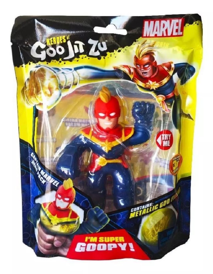 Figura Heroes Of Goo Marvel Capitã Marvel - Sunny 2234