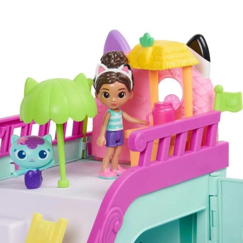 Gabbys Dollhouse Brinquedo PlaySet Cruzeiro - Sunny 3644