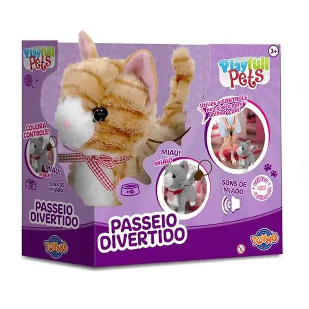 Gatinho Caramelo Play Full Pets - Toyng 42140