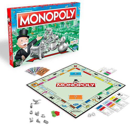 Jogo Monopoly Classic New C1009 - Hasbro