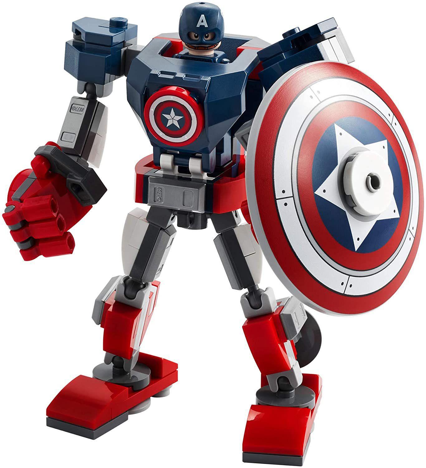 Lego Avengers Armadura Robô do Capitão América - Lego 76168
