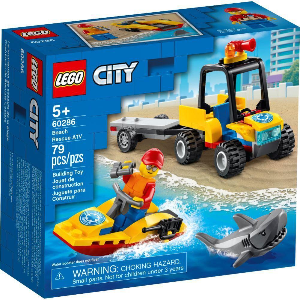 Lego City Off Road de Resgate na Praia - Lego 60286