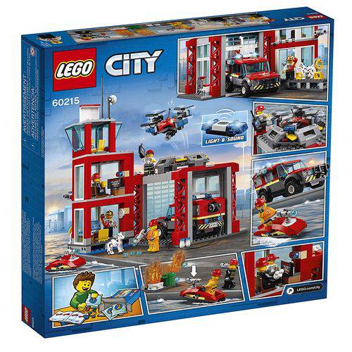 Lego City Quartel General dos Bombeiros 60215