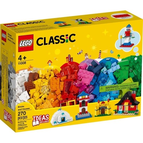 Lego Classic Blocos e Casas com 270 Peças - 11008
