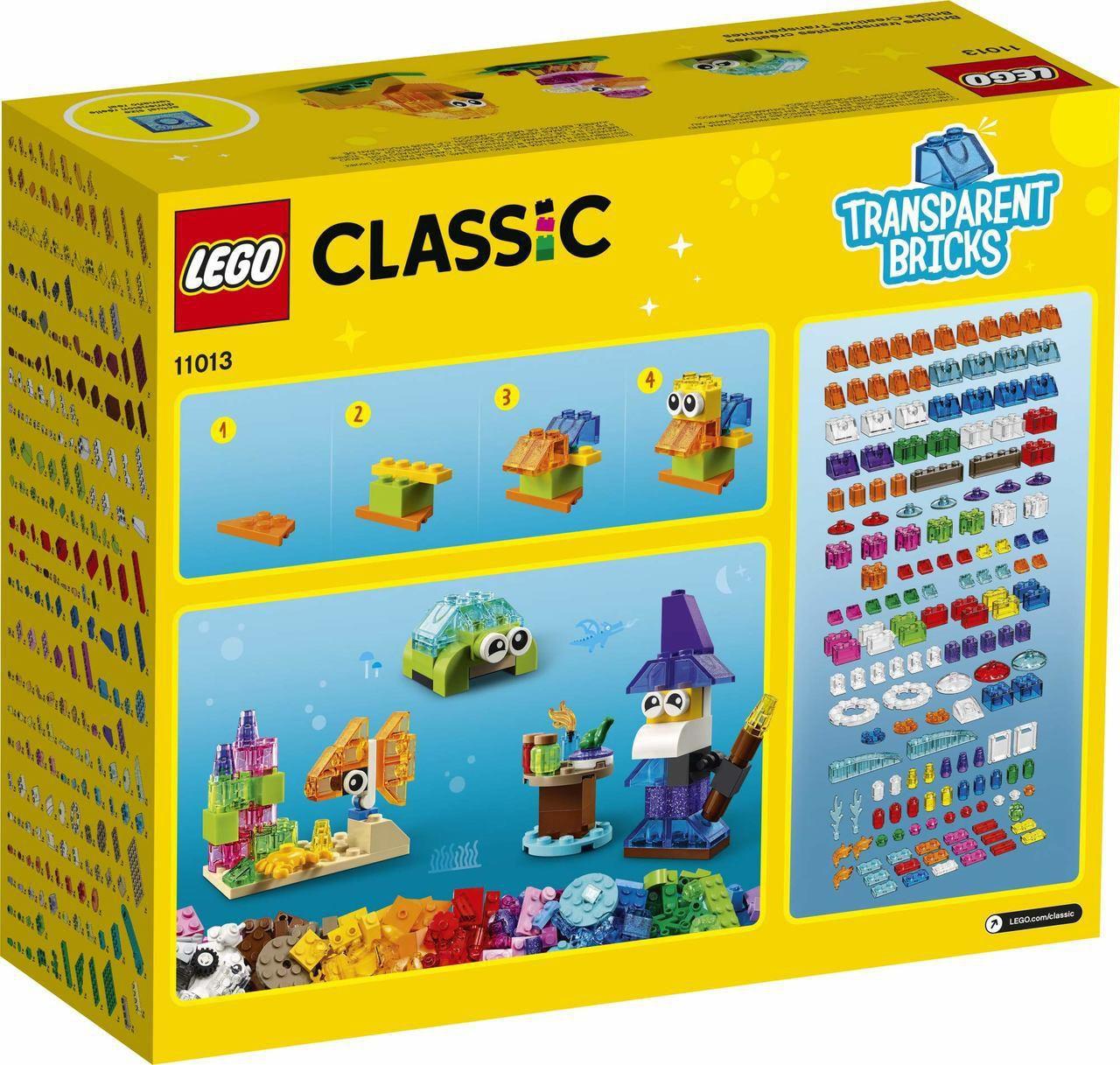 Lego Classic Blocos Transparentes Criativos - Lego 11013
