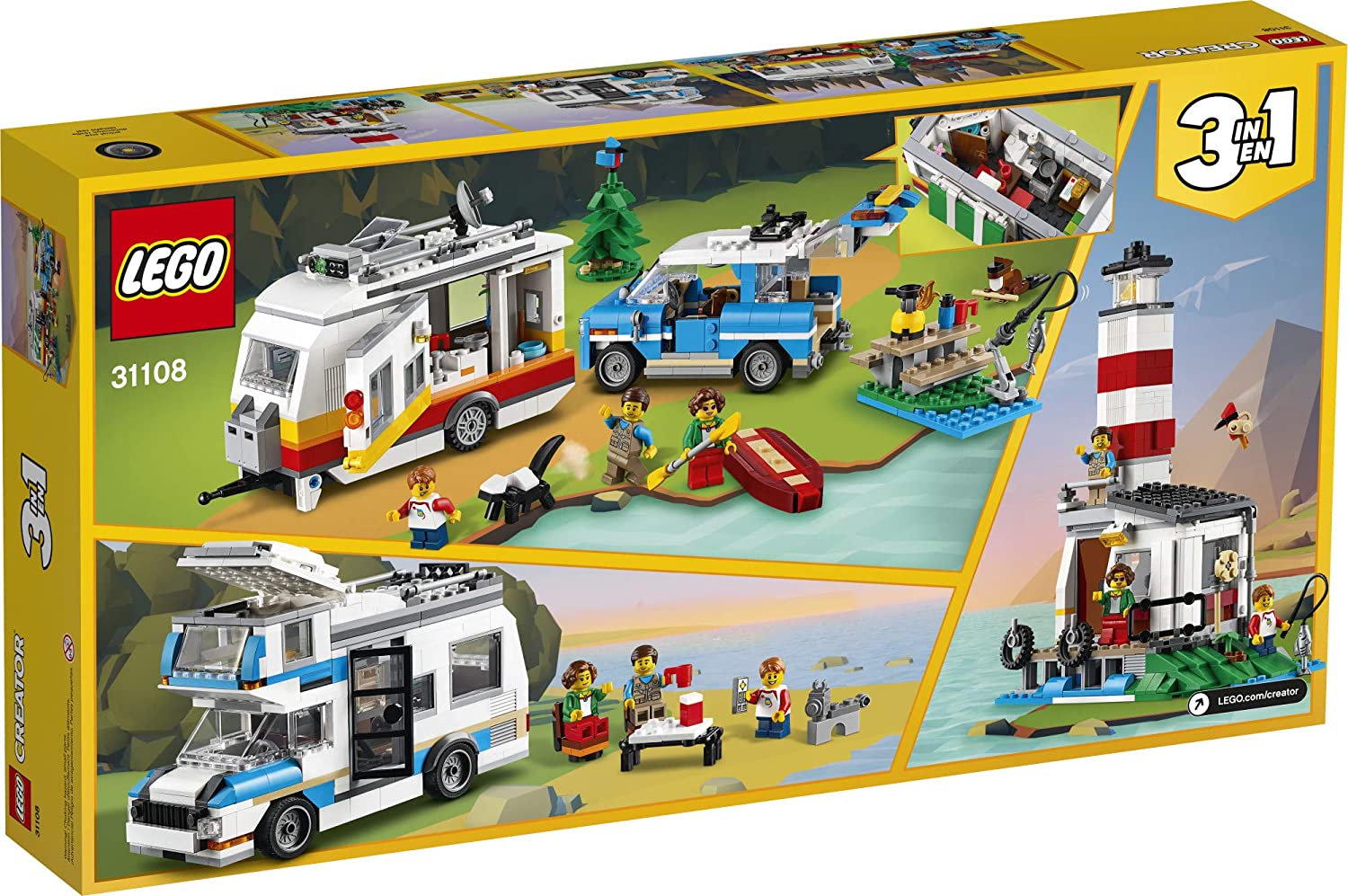 Lego Creator Férias em Família no Trailer - Lego 31108