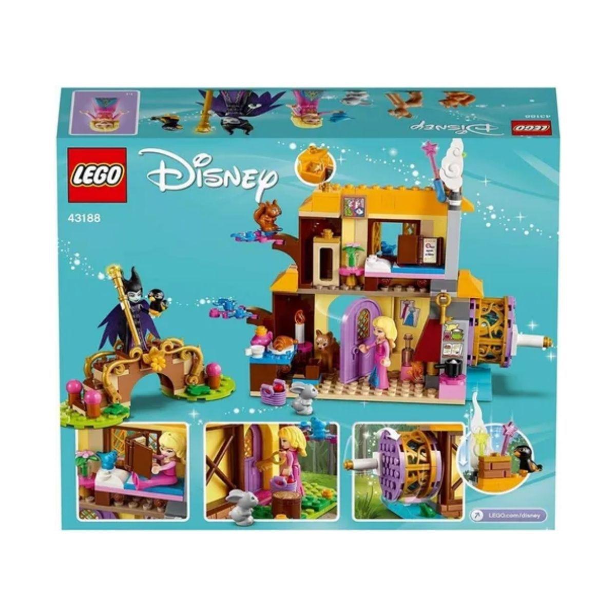 Lego Disney Casa da Floresta de Aurora - Lego 43188