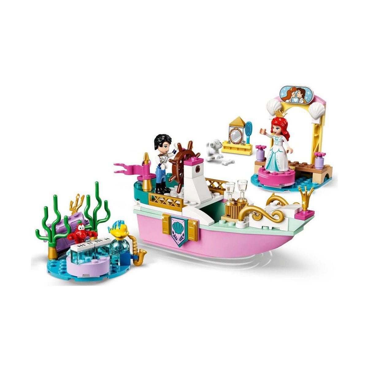 Lego Disney Princess O Barco de Cerimônia de Ariel - Lego 43191