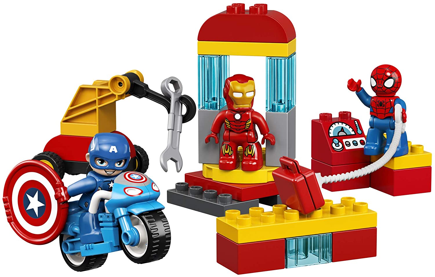 Lego Duplo Marvel Laboratório de Super-Heróis - Lego 10921