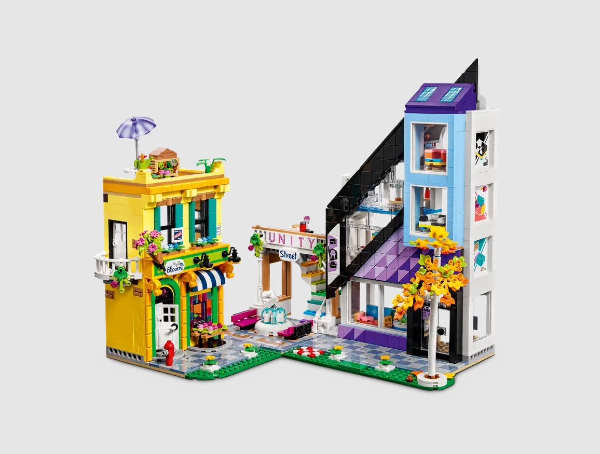 Lego Friends Lojas de Flores e Design do Centro - 41732