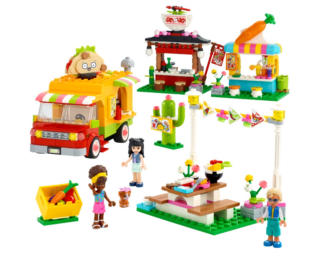 Lego Friends Mercado de Comida de Rua - 41701