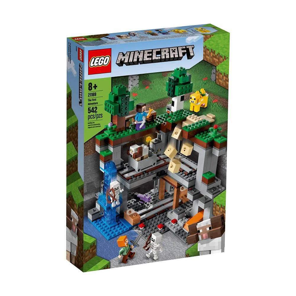 Lego  Minecraft A Primeira Aventura - Lego 21169