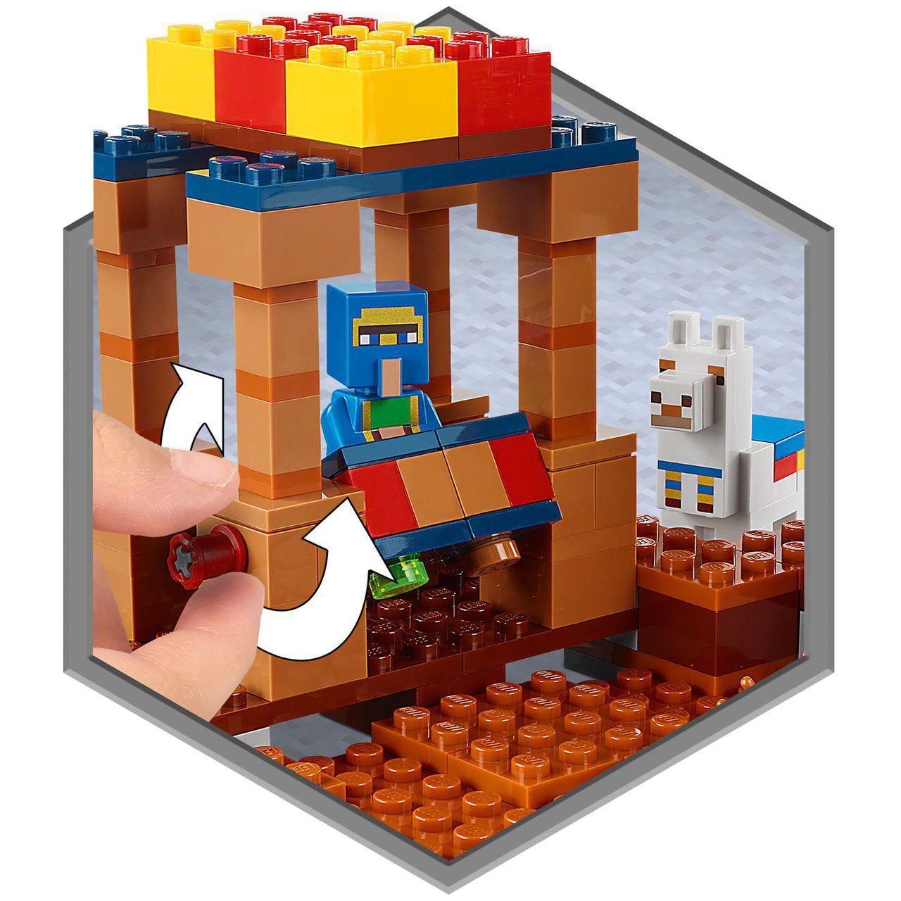 Lego Minecraft o Posto Comercial - Lego 21167