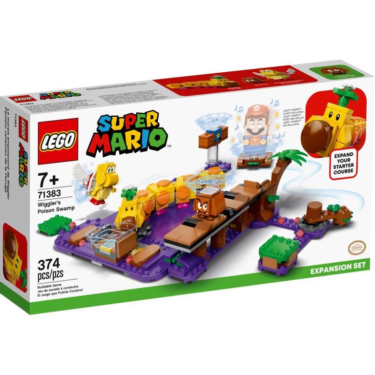 Lego Super Mario O Pântano Venenoso De Wiggler - Lego 71383