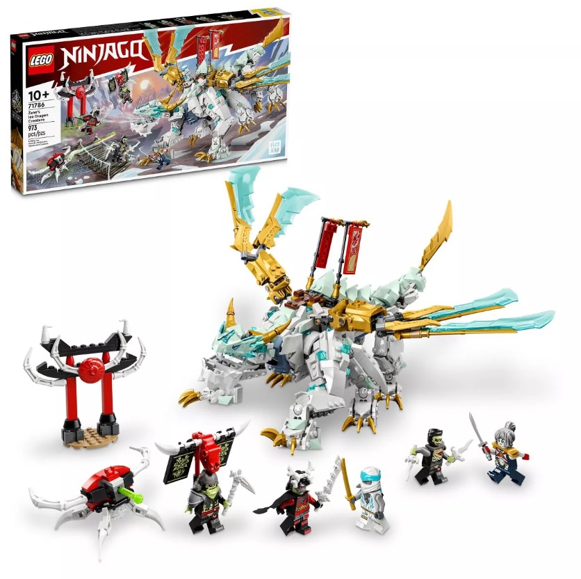 Ninjago Zane Ice Dragon Construção de Criatura - Lego 71786