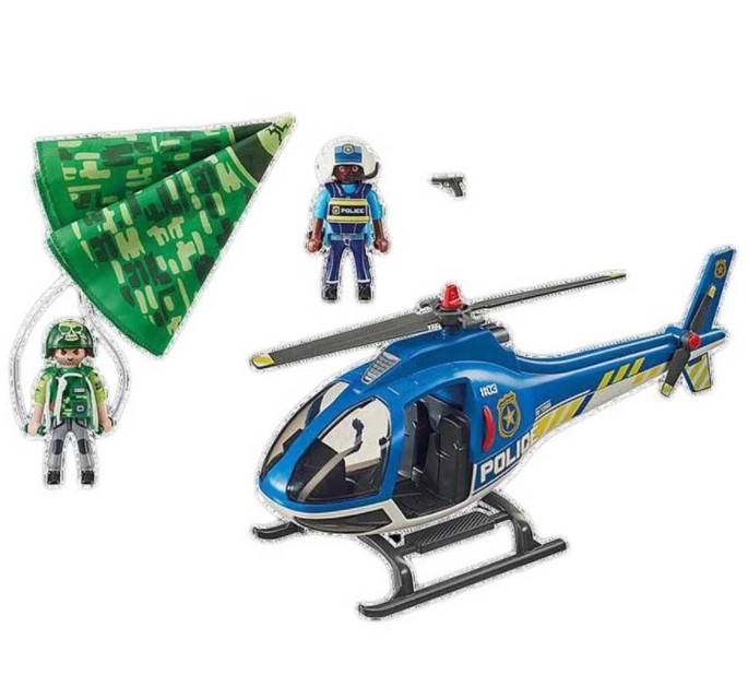 Playmobil City Action Helicóptero de Busca com paraquedas - Sunny 2554