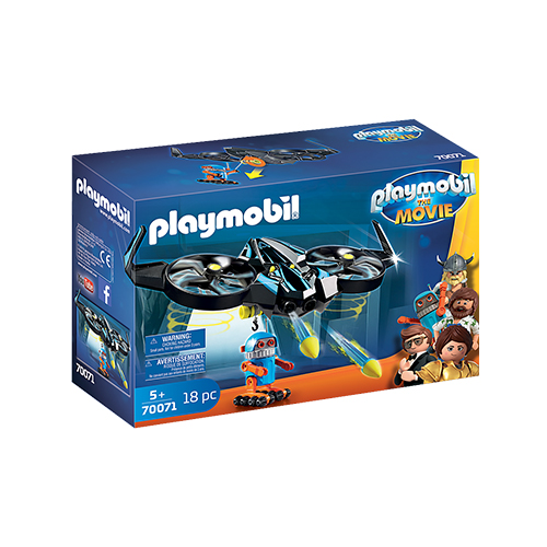 Playmobil The Movie Robotitron Com Drone 70071 Sunny