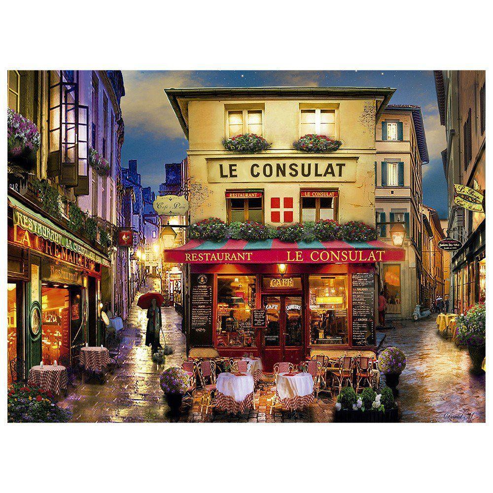 Quebra-cabeça 500 Peças Café em Paris - Grow 3965