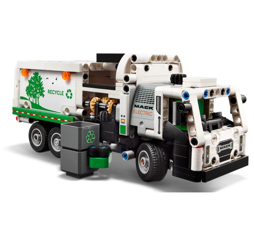 Technic Caminhão de lixo elétrico Mack LR - Lego 42167