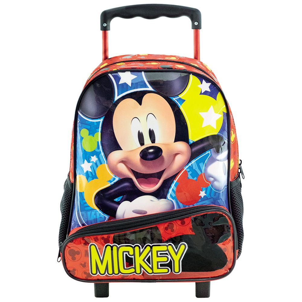 Mochila Escolar Infantil Mickey Mouse 14" Impermeável - Xeryus