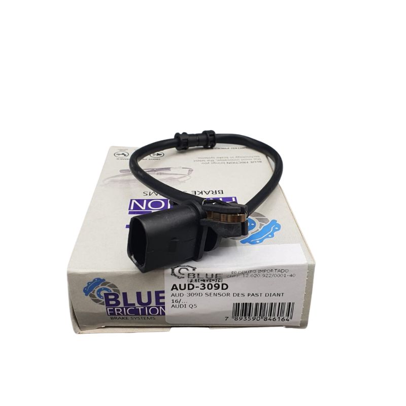 Sensor Desgaste Pastilha Q5 Sq5 TFSI 2016 Em Diante Q5 Sportback Blue Friction AUD309D