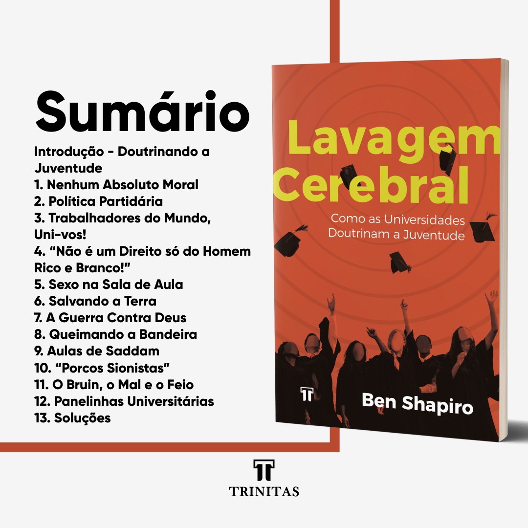 Livro Lavagem Cerebral - Ben Shapiro