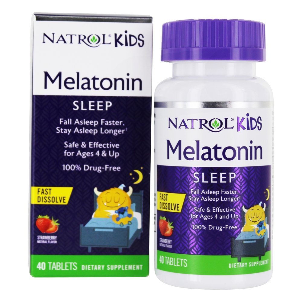 Melatonina  1mg (40Tabs)  Kids - Natrol