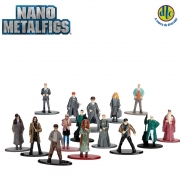 Kit 15 Mini Figuras - 4 Cm - Harry Potter - Nano Metal - Dtc