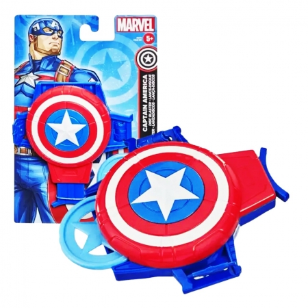Lança Discos Capitão América Vingadores Marvel Hasbro F0522