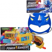 Lancador Nerf Power Rangers + Máscara Ranger Azul Hasbro
