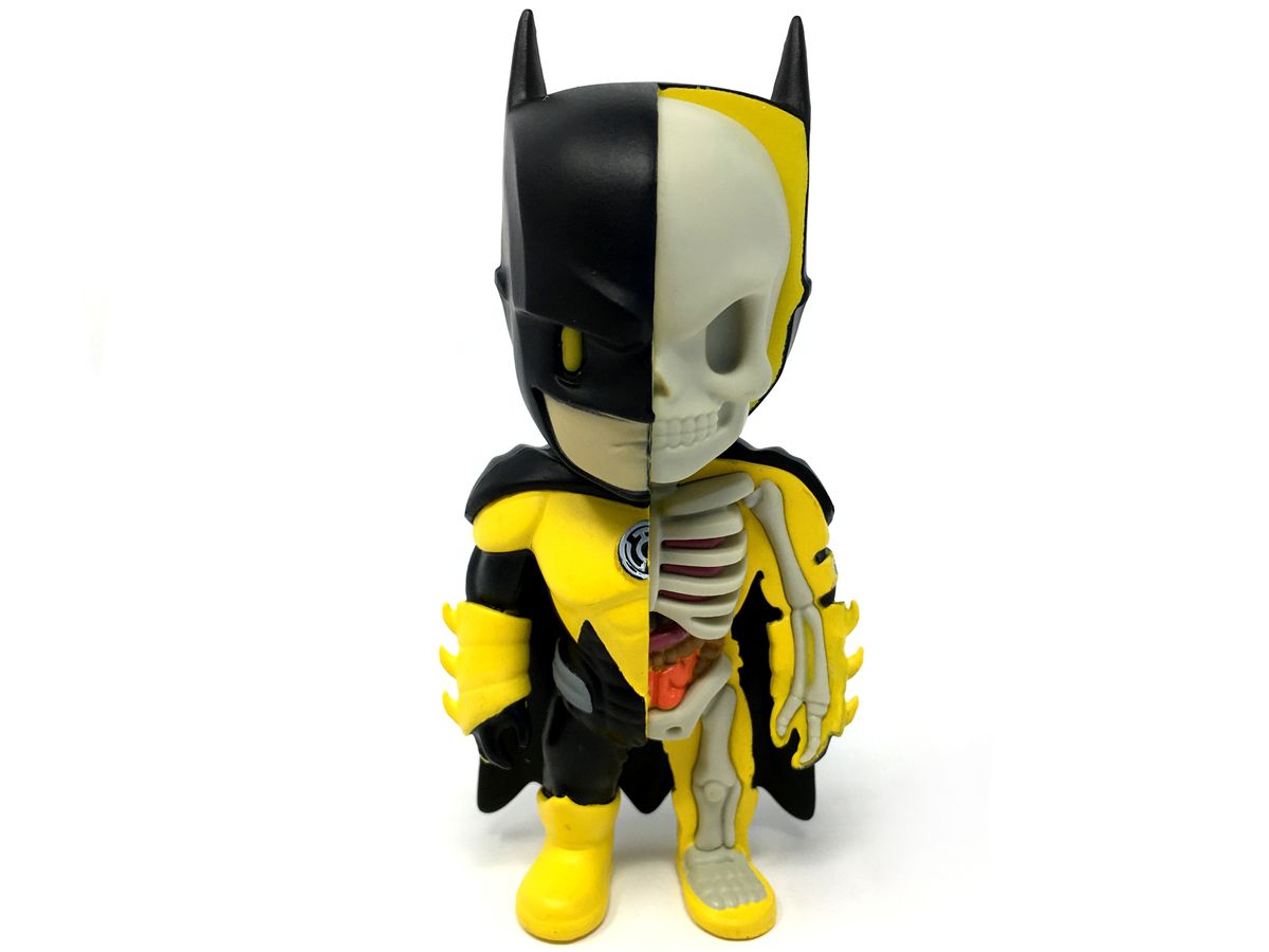 Boneco Batman Lanterna Amarela 10cm Dc XxRay Liga da Justiça