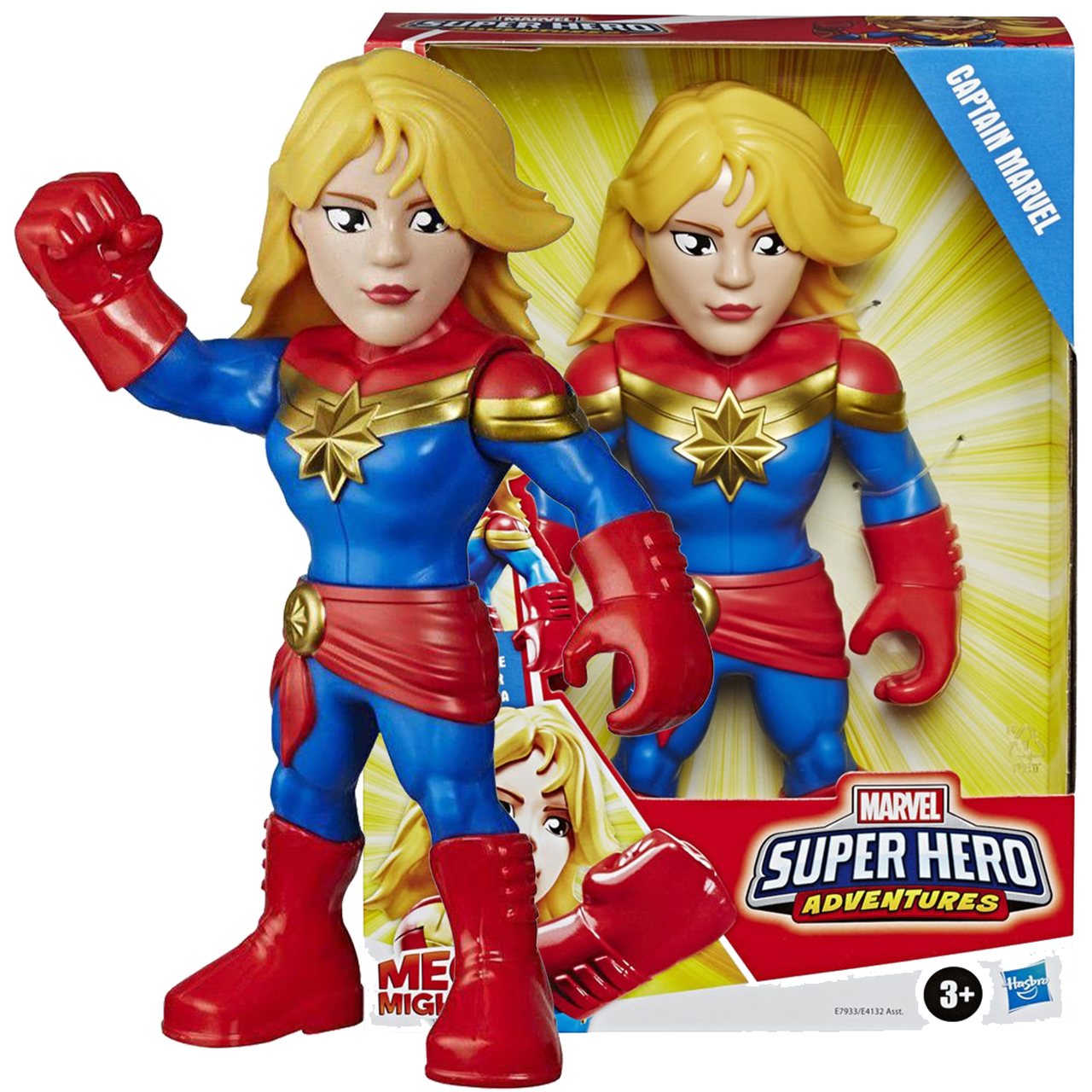 Boneco Capitã Marvel Playskool Super Heroes Hasbro