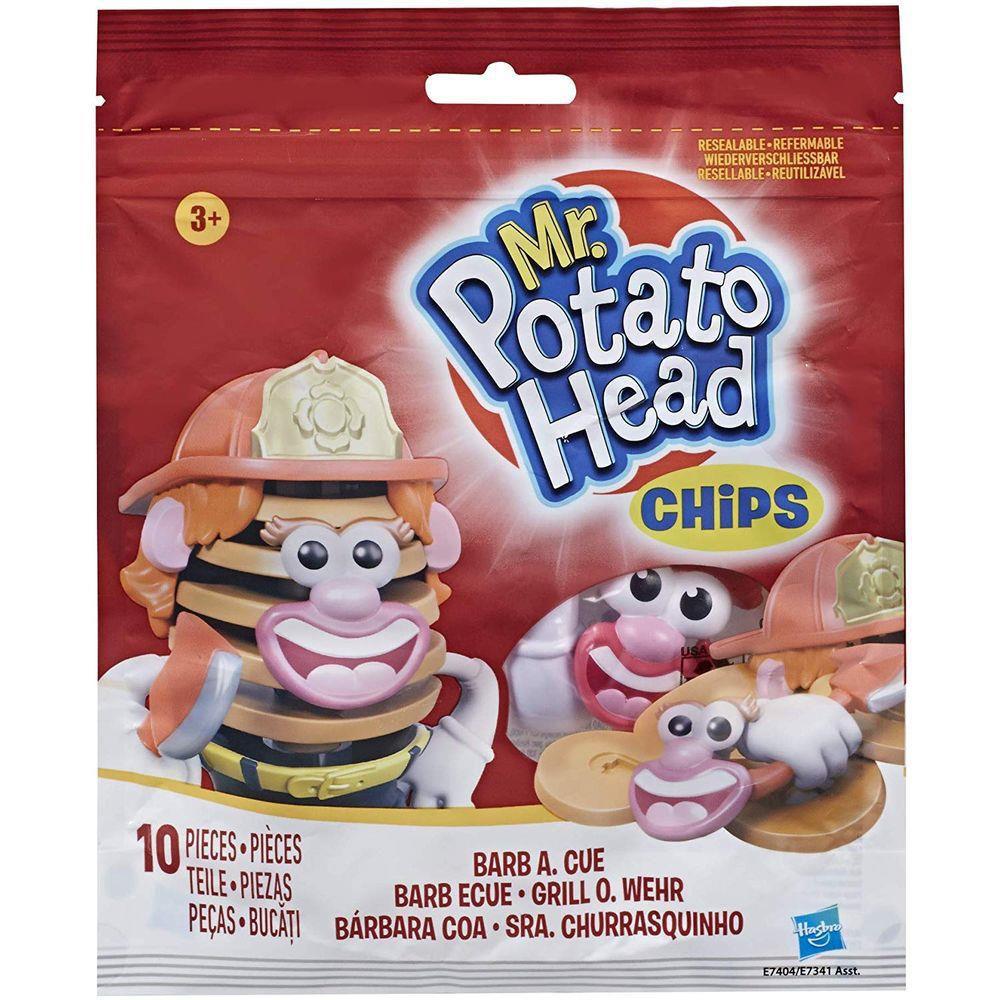 Boneco Mr Potato Head Chips Montavel Sra Churrasquinho Hasbro