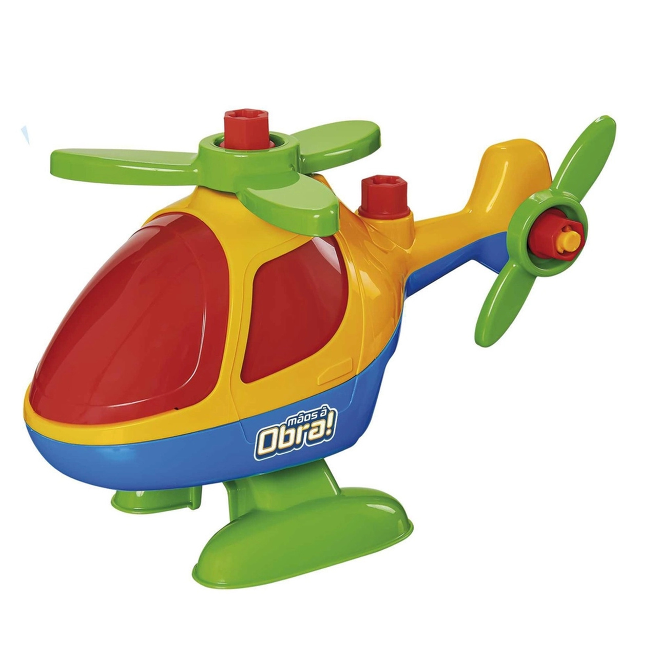 Brinquedo Didático Helicóptero Montar Desmontar Ref. 42921 Toyng
