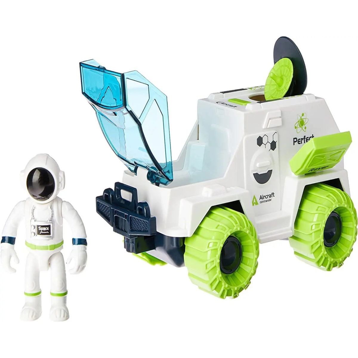 Brinquedo Kit Astronauta Lunar Veículo Capsula Espacial Capsula Nave Toyng