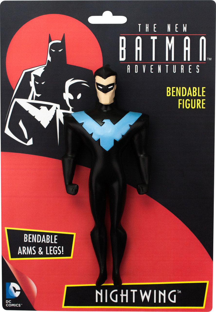 Kit 7 Bonecos Batman Adventures Batman Robin Batgirl Coleção Completa