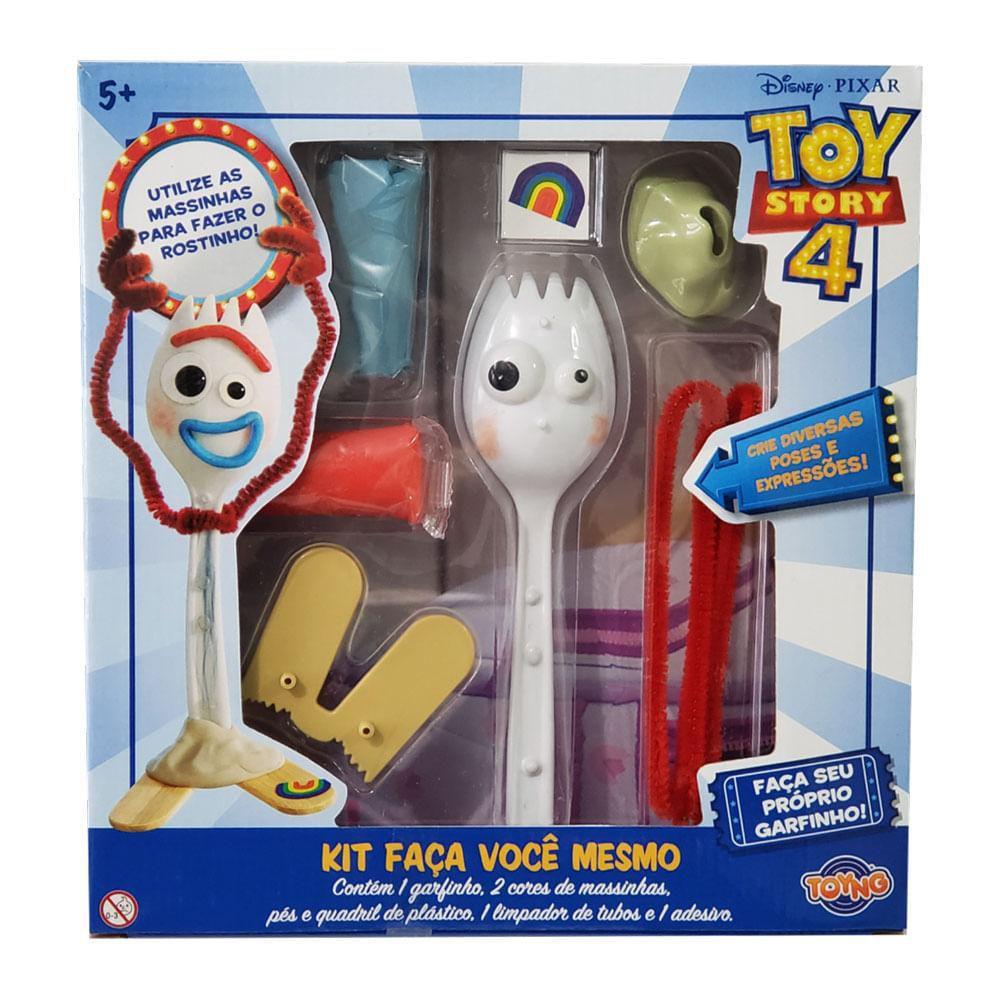 Kit Boneco Forky Garfinho Toy Story 4 Para Montar - Toyng