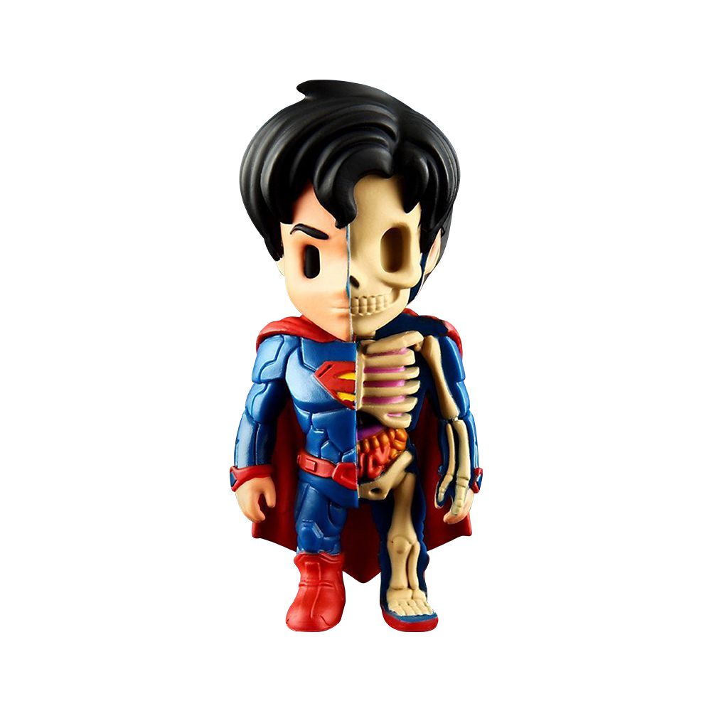 Kit 3 Bonecos Liga da Justiça Superman Batman Flash Dc XxRay